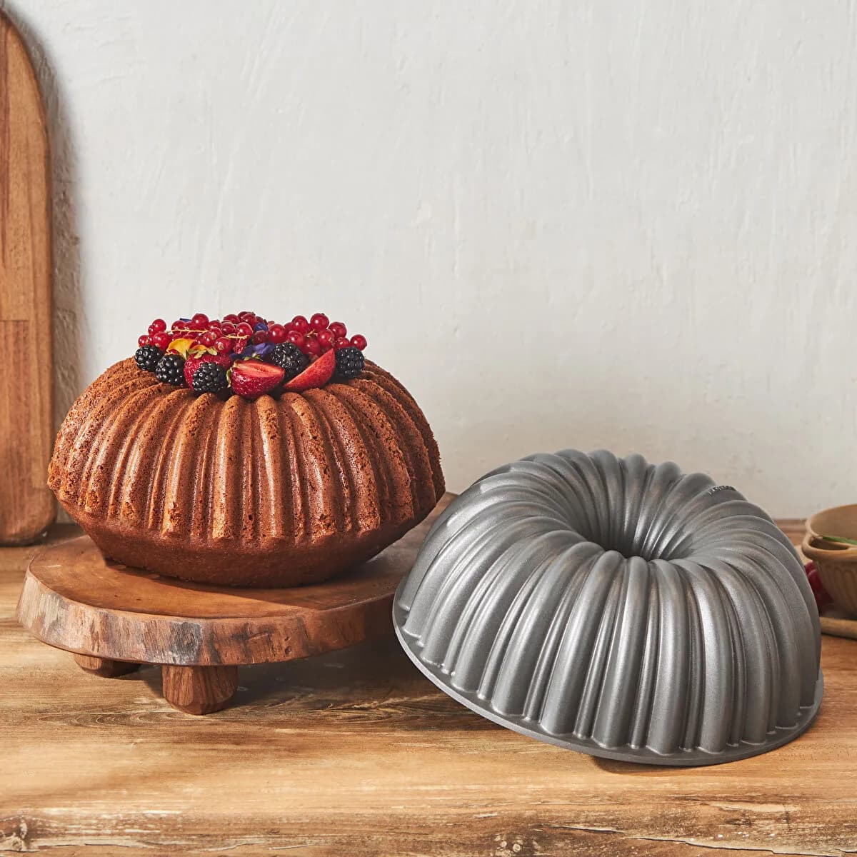 كاراجا قالب كيك صب شرائح كيك برو لون أنثراسايت (فحمي)