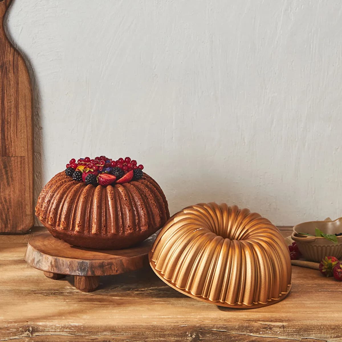 كاراجا قالب كيك صب شرائح كيك برو لون ذهبي