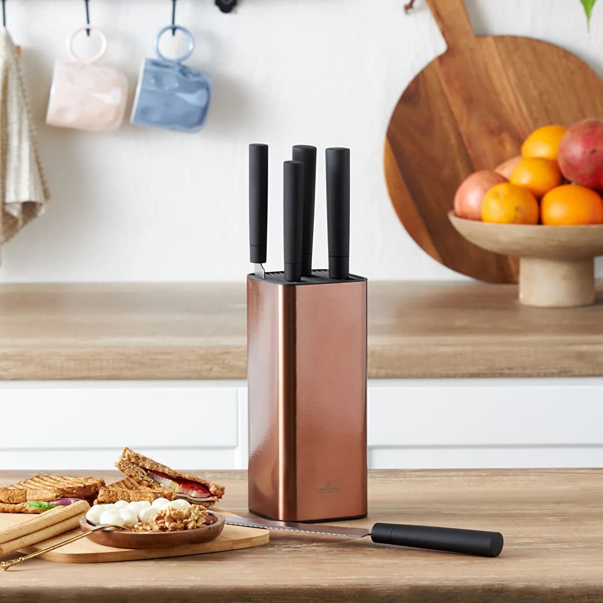 Karaca Grammy Copper 6 Piece Knife Set