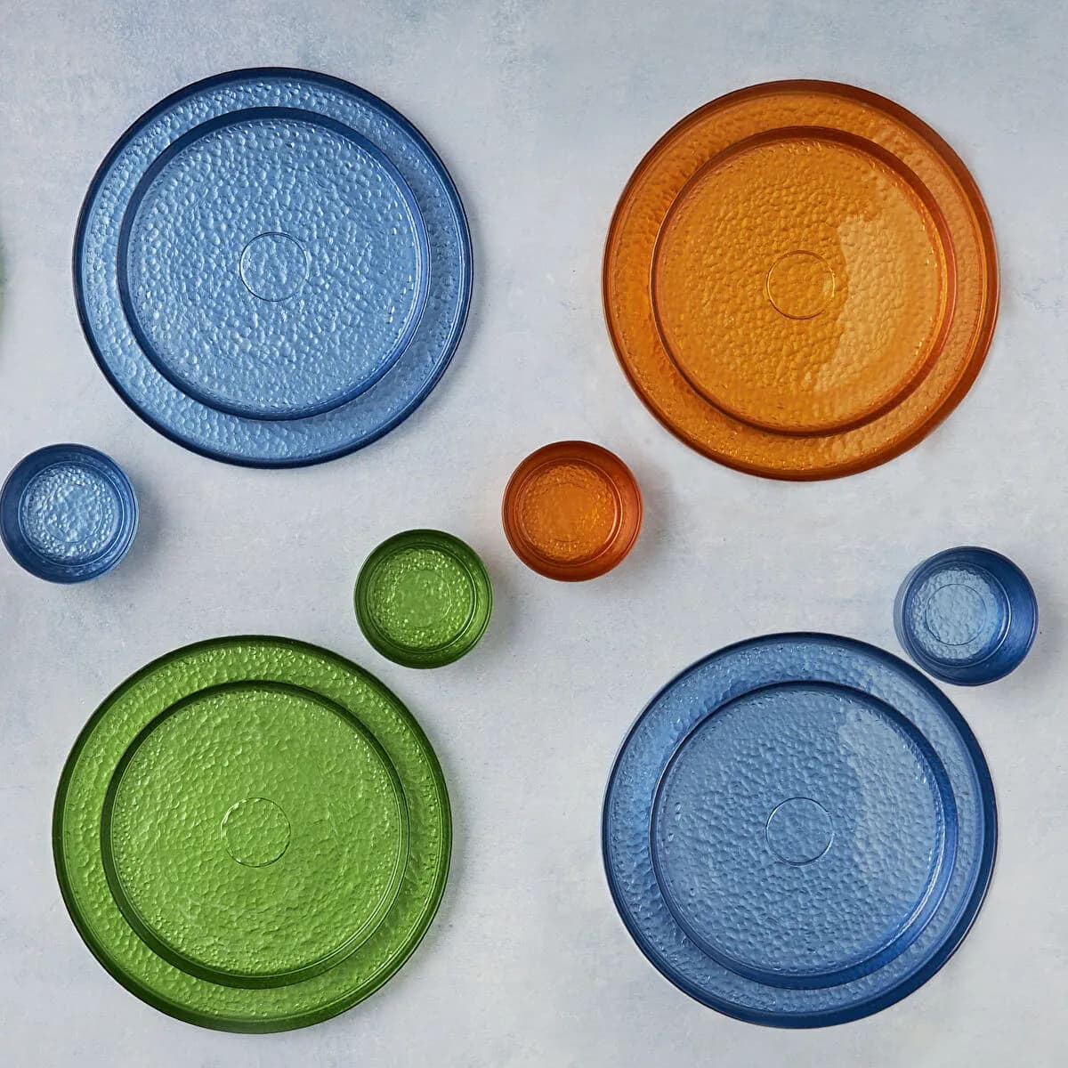 Karaca Glacier Glass 18 Piece Breakfast/Serving Set for 6 People