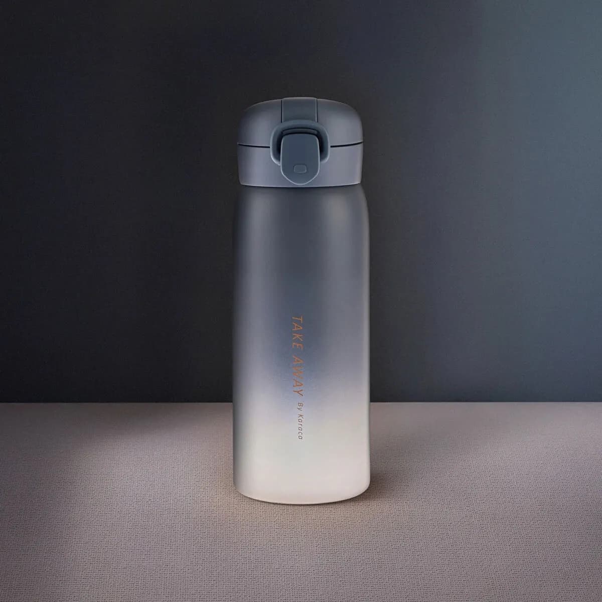 كاراجا سكاي فول ترمس ستيل مانع للتسرب أزرق 350 مل