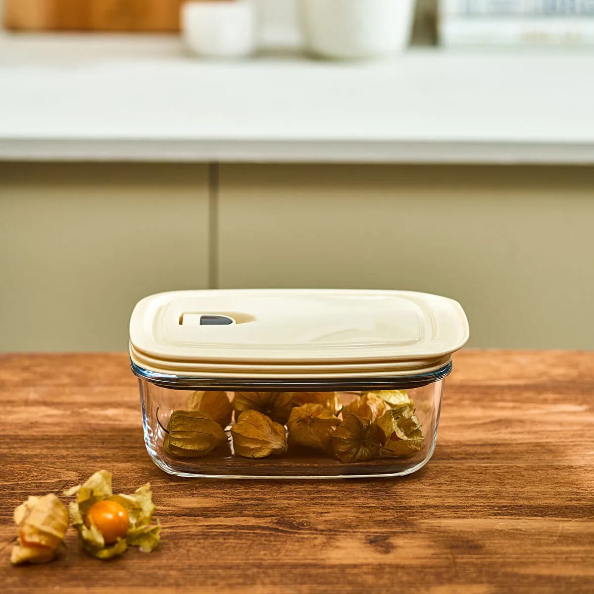 حاوية تخزين مفرغة كاراجا كريمي 0.83 لتر