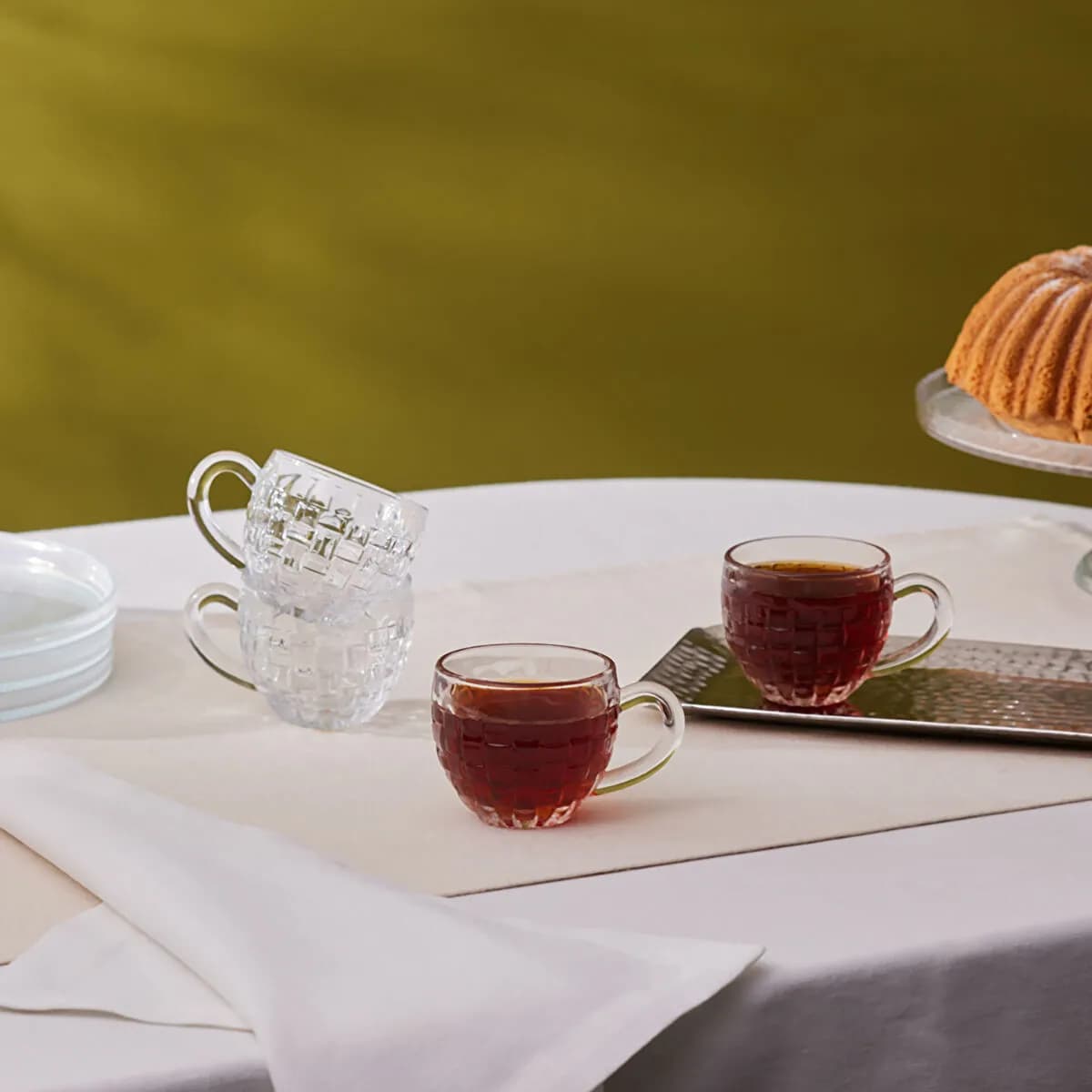 كاراجا أمل كوب شاي زجاجي لـ 4 أشخاص 180 مل