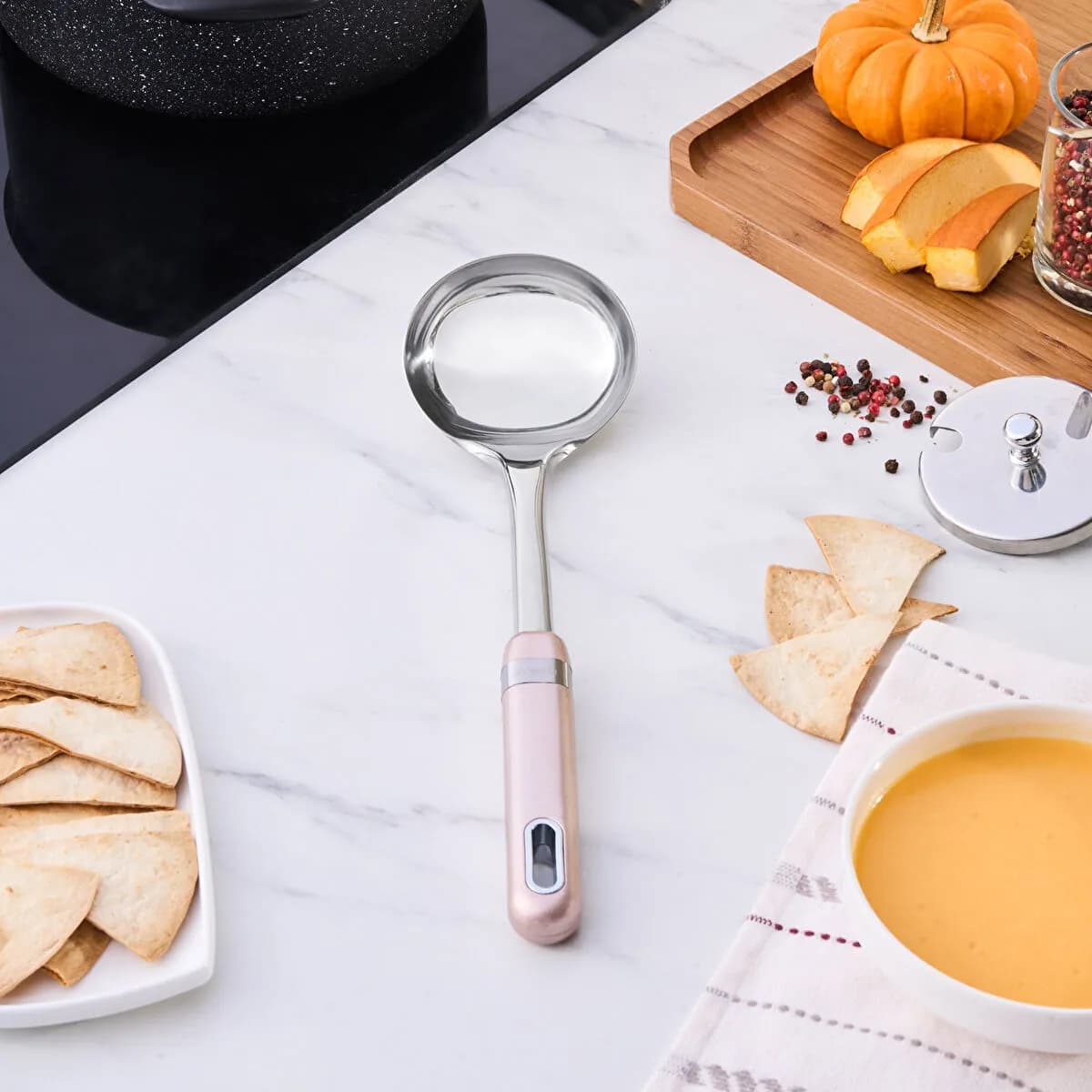 كاراجا ماستر ميد مغرفة آيس كريم روز جولد