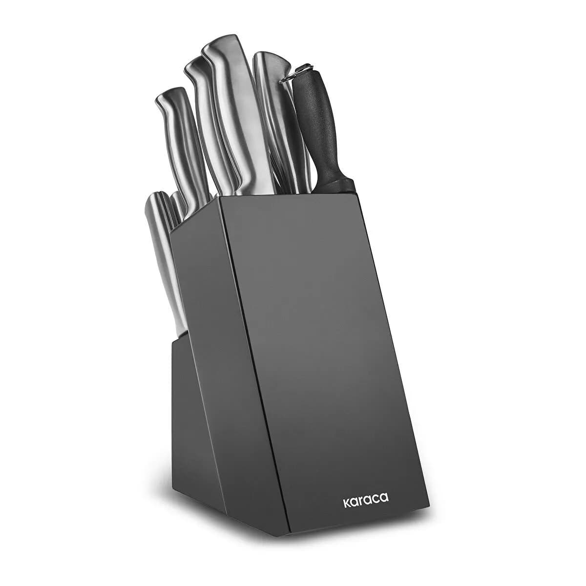 كاراجا برو كت إينوكس طقم سكاكين 13 قطعة مخطط
