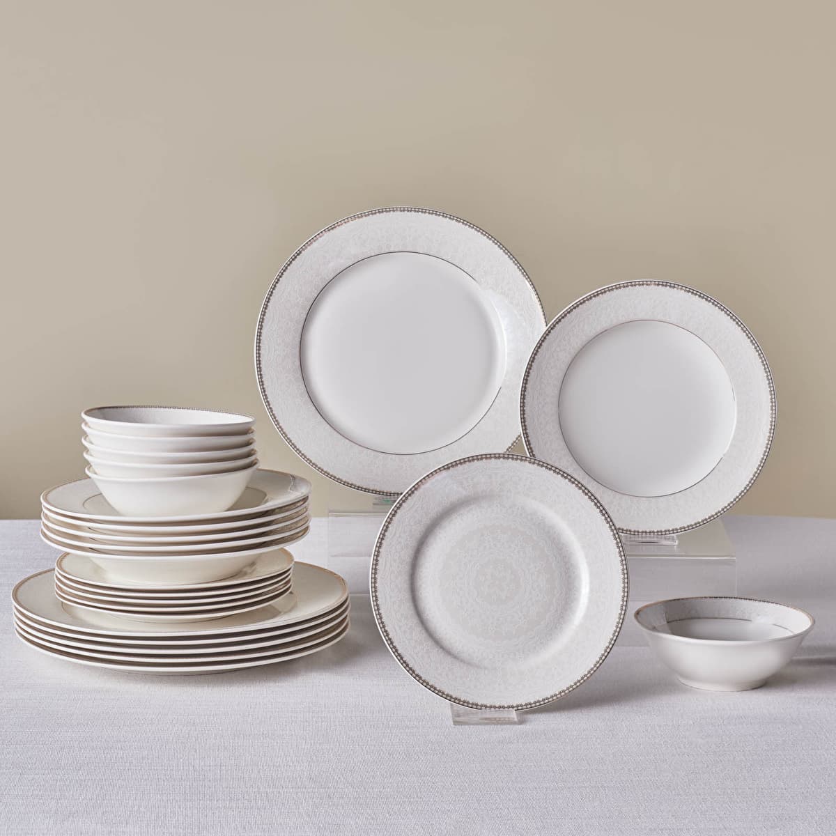 كاراجا إليجانس بون لومينا طقم عشاء 24 قطعة لـ 6 أشخاص