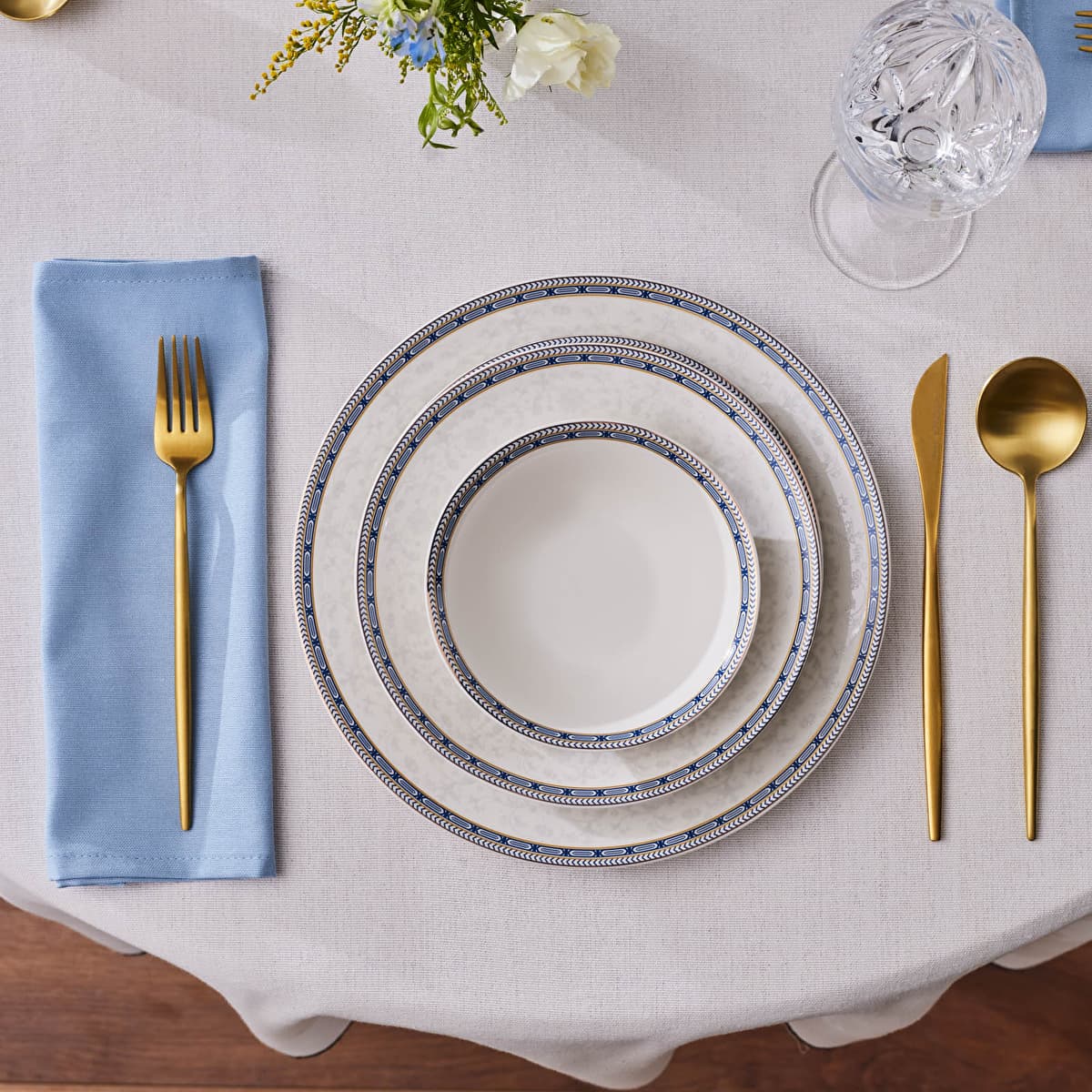 كاراجا ديب طقم عشاء 24 قطعة لـ 6 أشخاص