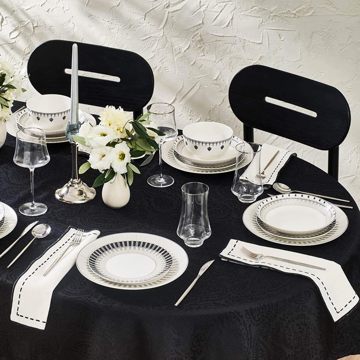 كاراجا رينيسانس طقم عشاء 24 قطعة لـ 6 أشخاص