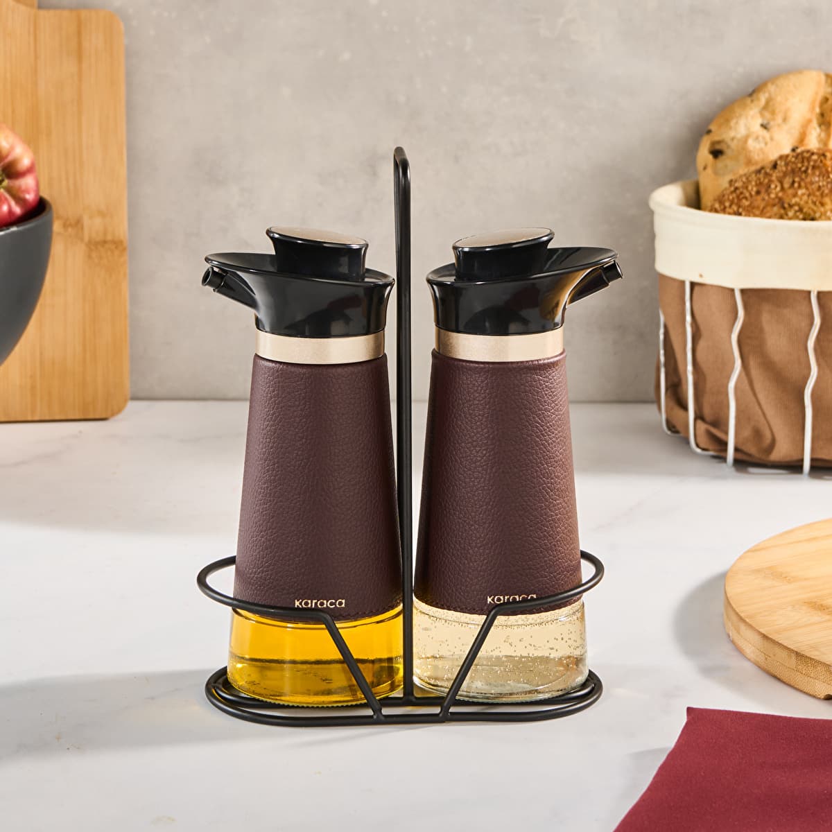 وعاء زيت وخل زجاجي كاراجا نيو لاتين