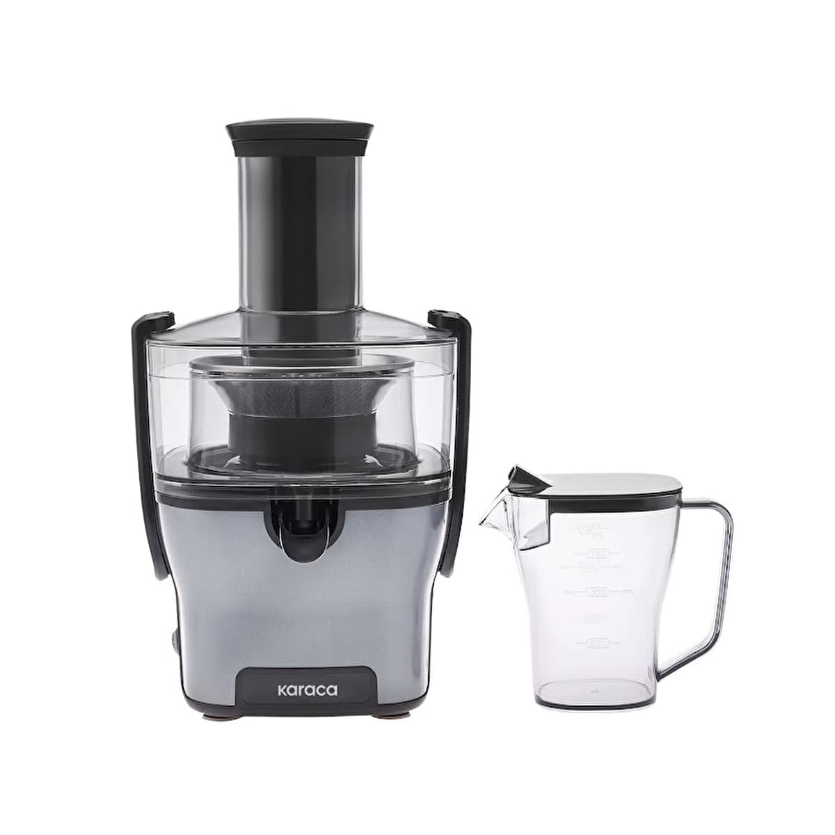 كاراجا ماكس فيت 1501 عصارة ستيل أنثراسايت 1500 واط