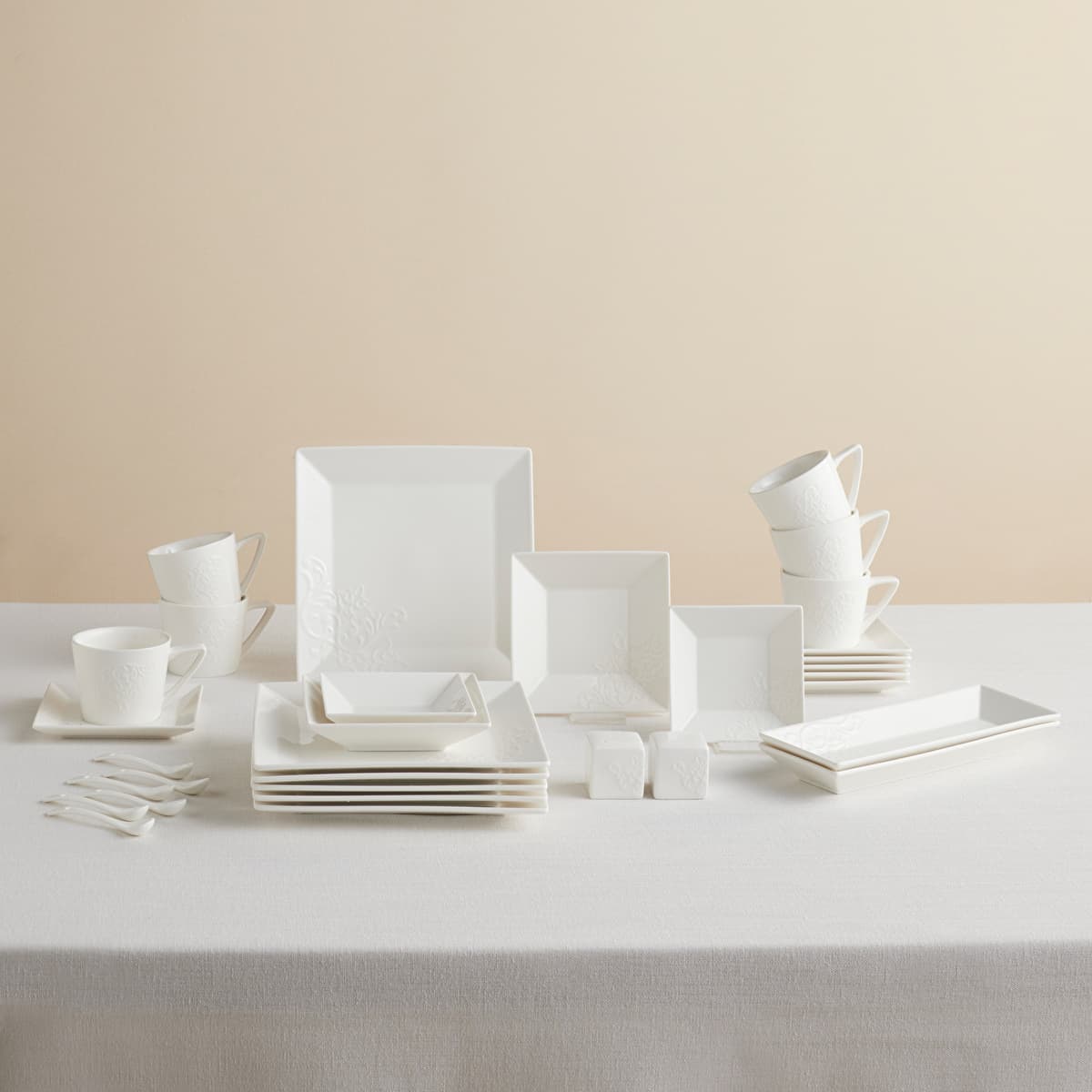 كاراجا فوريفر بون تريند إمبوس طقم إفطار 32 قطعة لـ 6 أشخاص