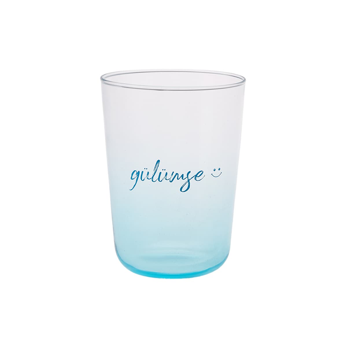 Karaca To Do Water Glass Blue 350 ml