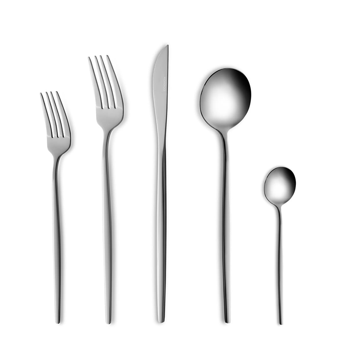 كاراجا أوريون بلاتين طقم ملاعق وشوك وسكاكين 30 قطعة لـ 6 أشخاص