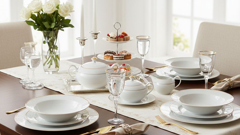 أطقم أواني الطعام